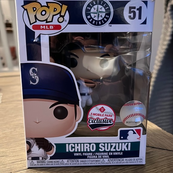 Ichiro Suzuki Pop! T Mobile Park Exclusive - Picture 1 of 1